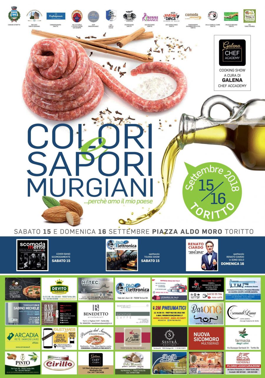 Toritto (BA) – Colori e sapori murgiani Toritto (BA) – Colori e sapori murgiani