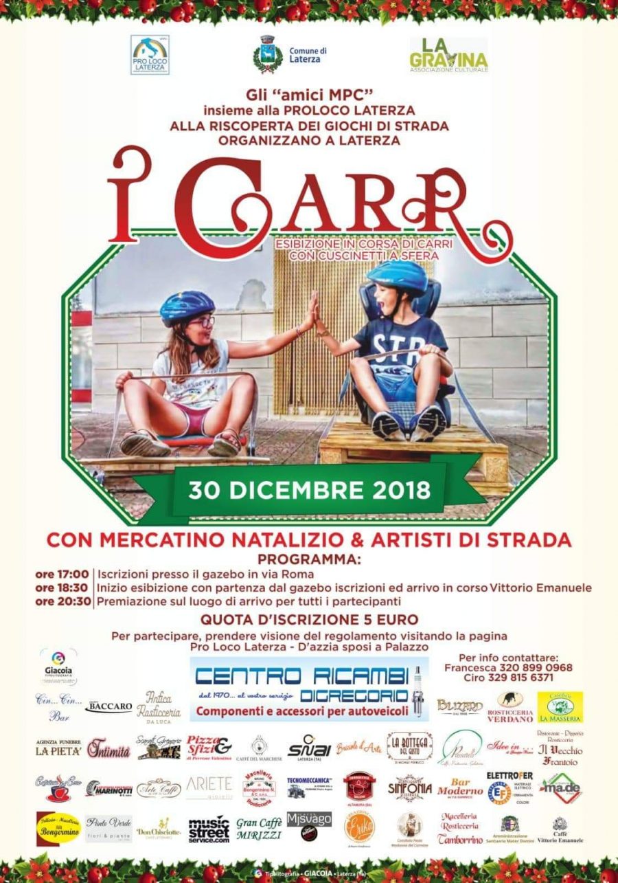 Laterza (TA) – “I CARR” Laterza (TA) – “I CARR”