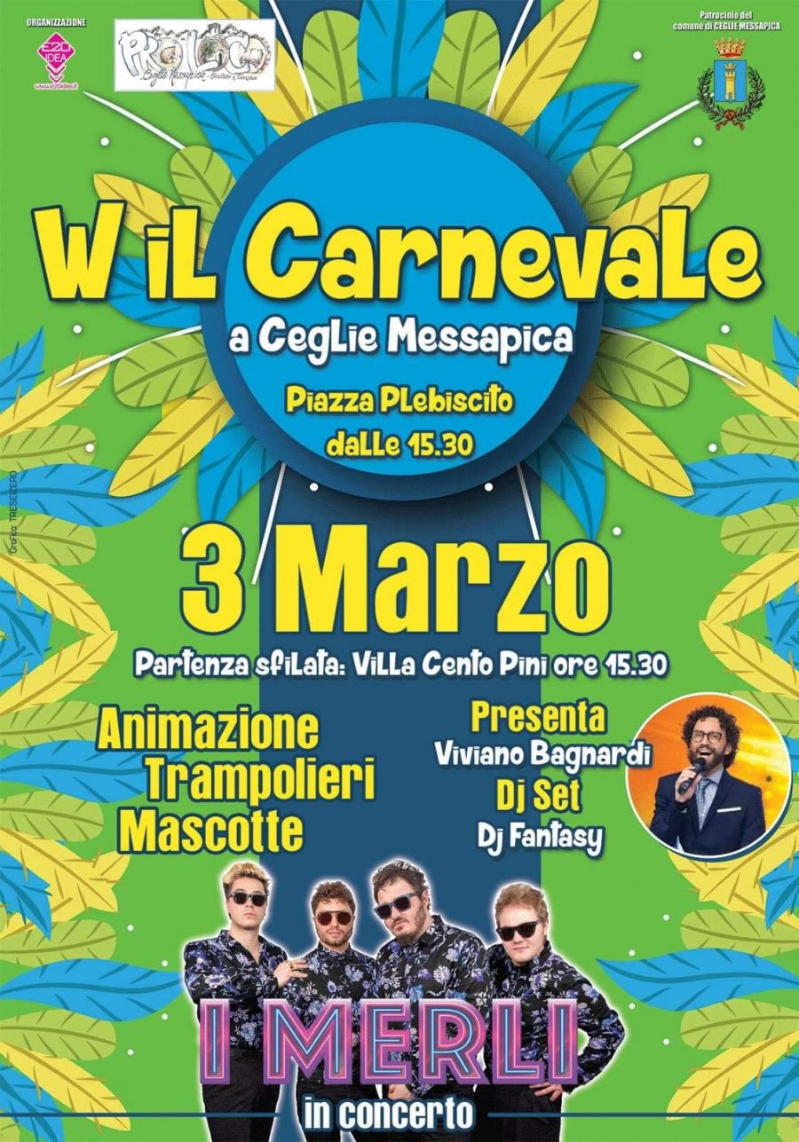 Ceglie Messapica (BR) – Viva il Carnevale Ceglie Messapica (BR) – Viva il Carnevale
