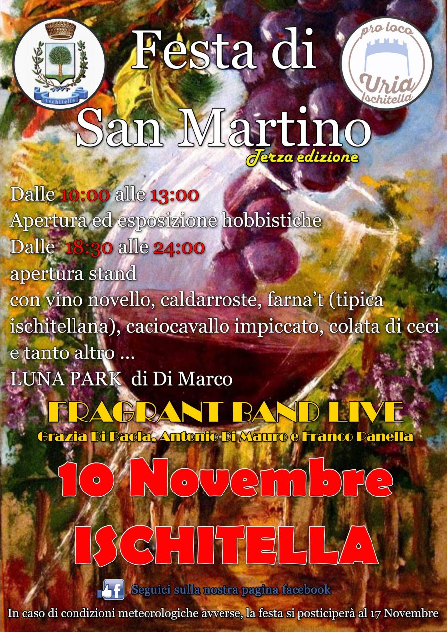 Ischitella del Gargano (FG) – Festa di San Martino Ischitella del Gargano (FG) – Festa di San Martino