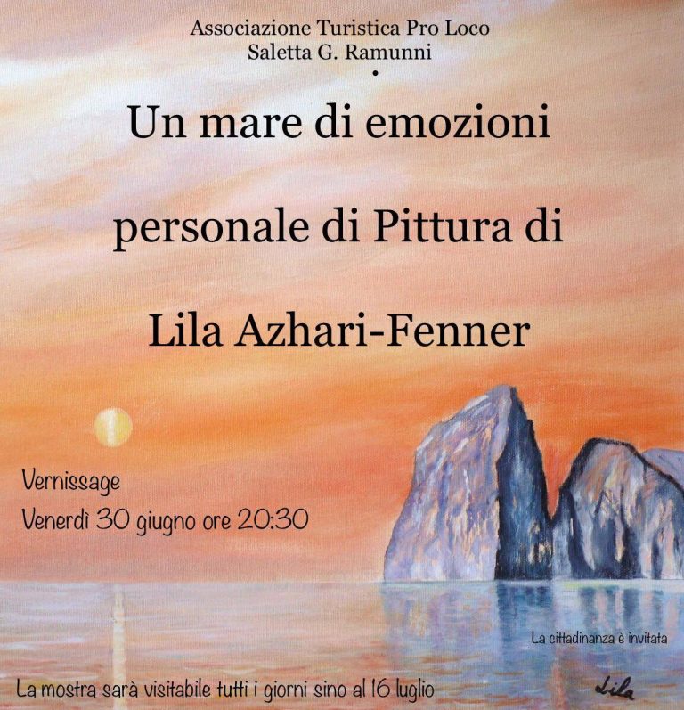 Conversano – vernissage “Un mare di emozioni”