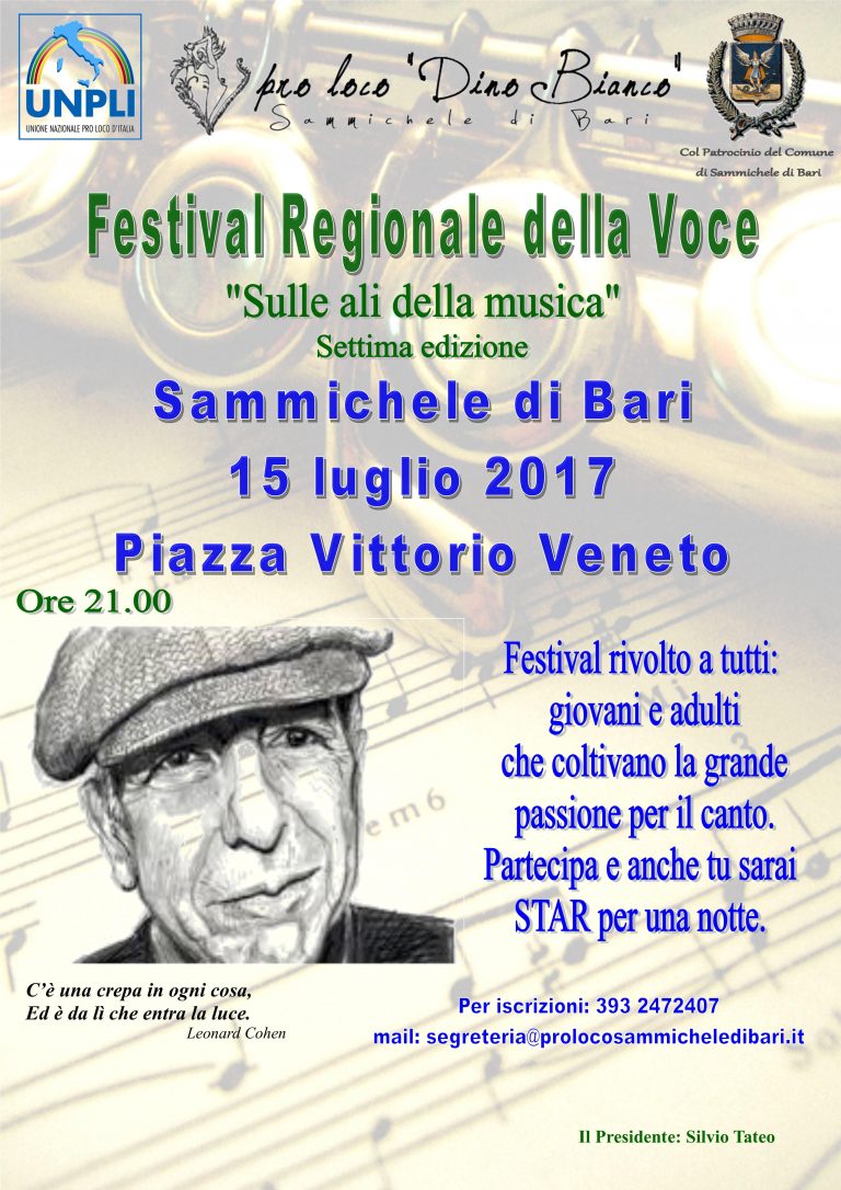 Sammichele di Bari – Festival Regionale della Voce