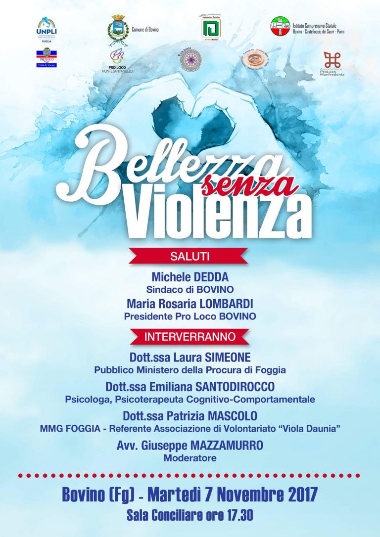 Bovino (FG) – “Bellezza senza violenza”