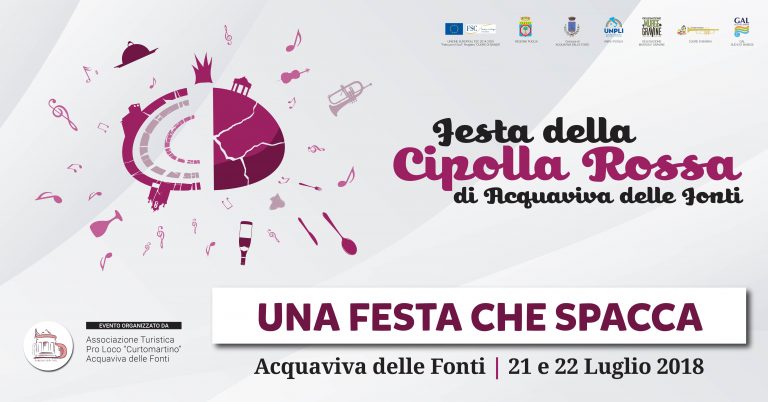 Acquaviva delle Fonti (BA) – XX Festa della Cipolla Rossa di Acquaviva delle Fonti