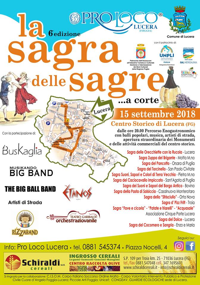 Lucera (FG) – “La sagra delle sagre…a corte”