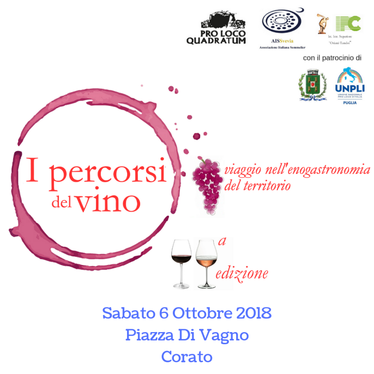 Corato (BA) – I percorsi del Vino – 2a edizione