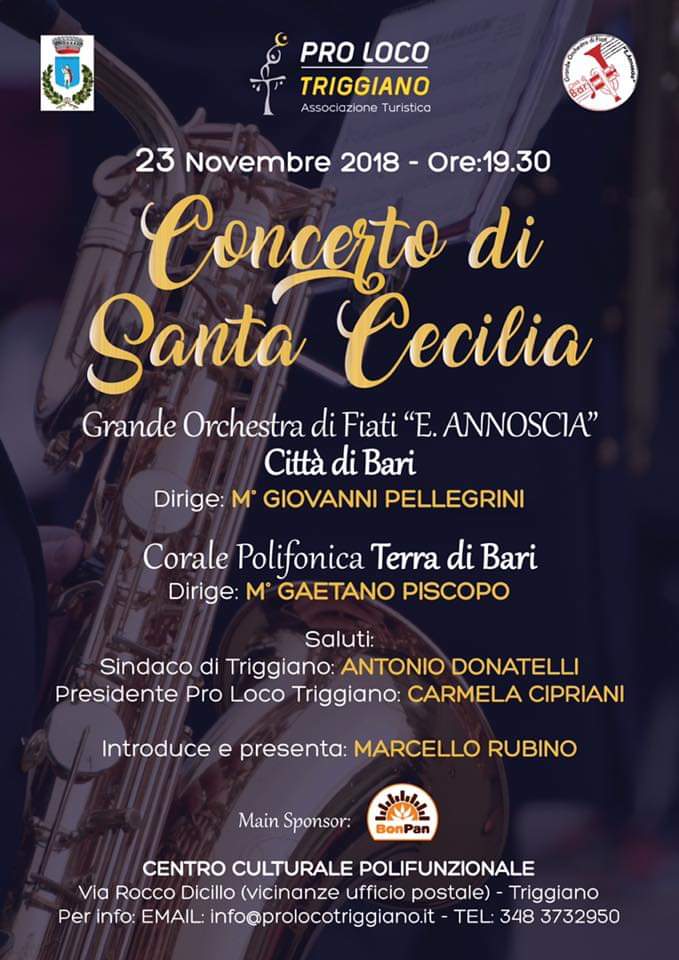 Triggiano (BA) – Concerto di Santa Cecilia