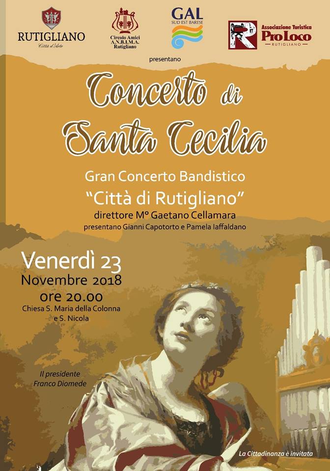 Rutigliano (BA) – Concerto di Santa Cecilia