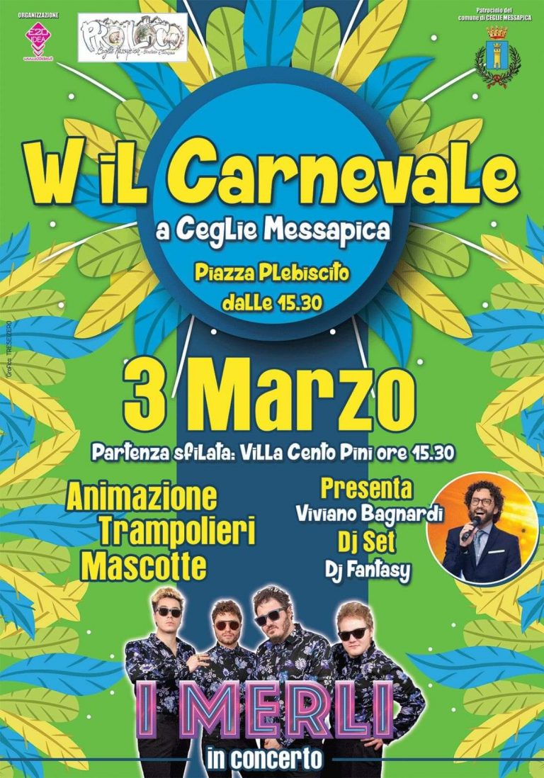 Ceglie Messapica (BR) – Viva il Carnevale