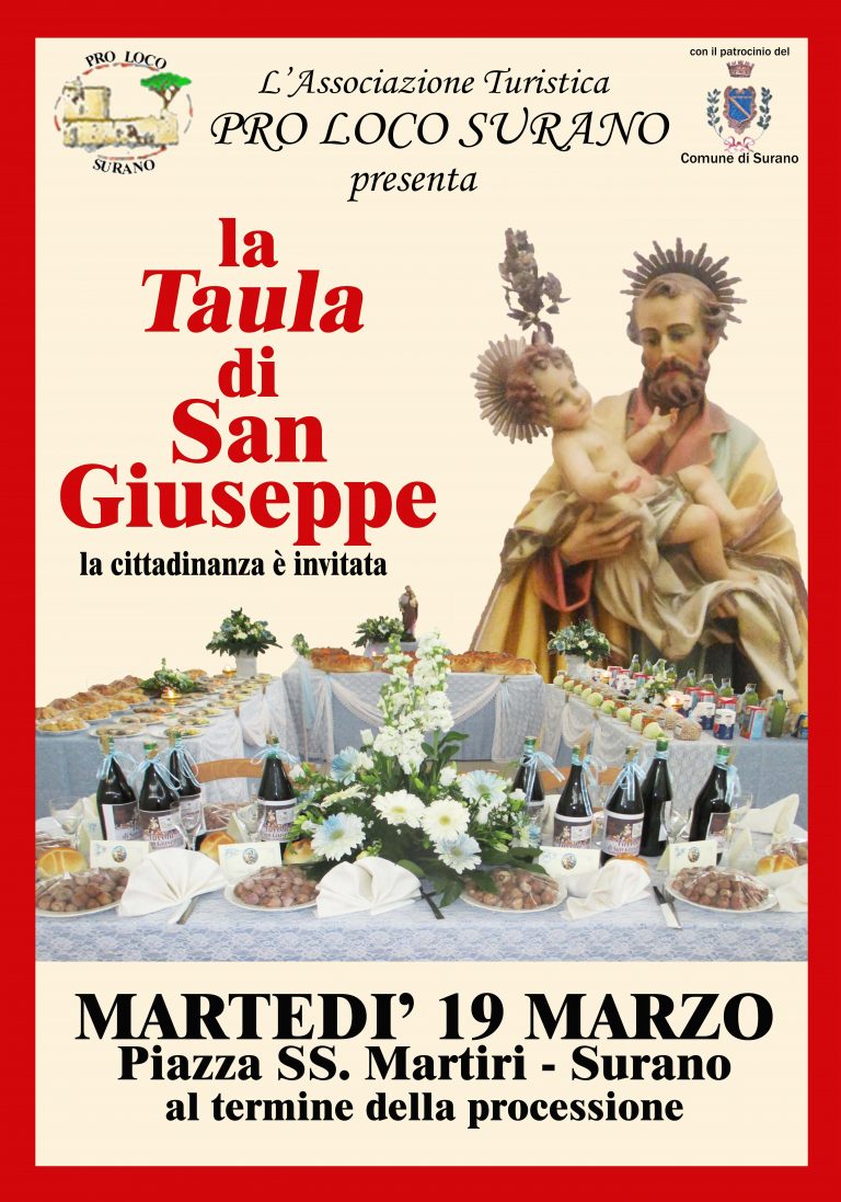 Surano (LE) – Taula di San Giuseppe