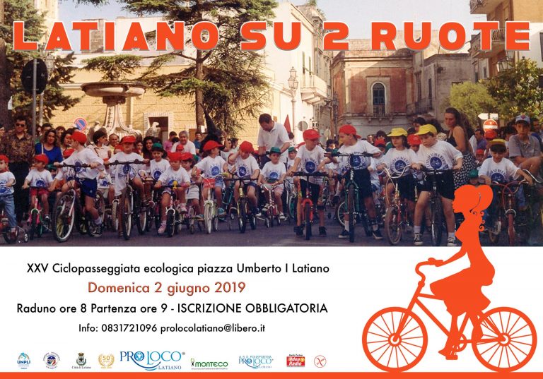 Latiano (BR) – GIORNATA NAZIONALE PRO LOCO 2 Giugno 2019: Latiano su due ruote