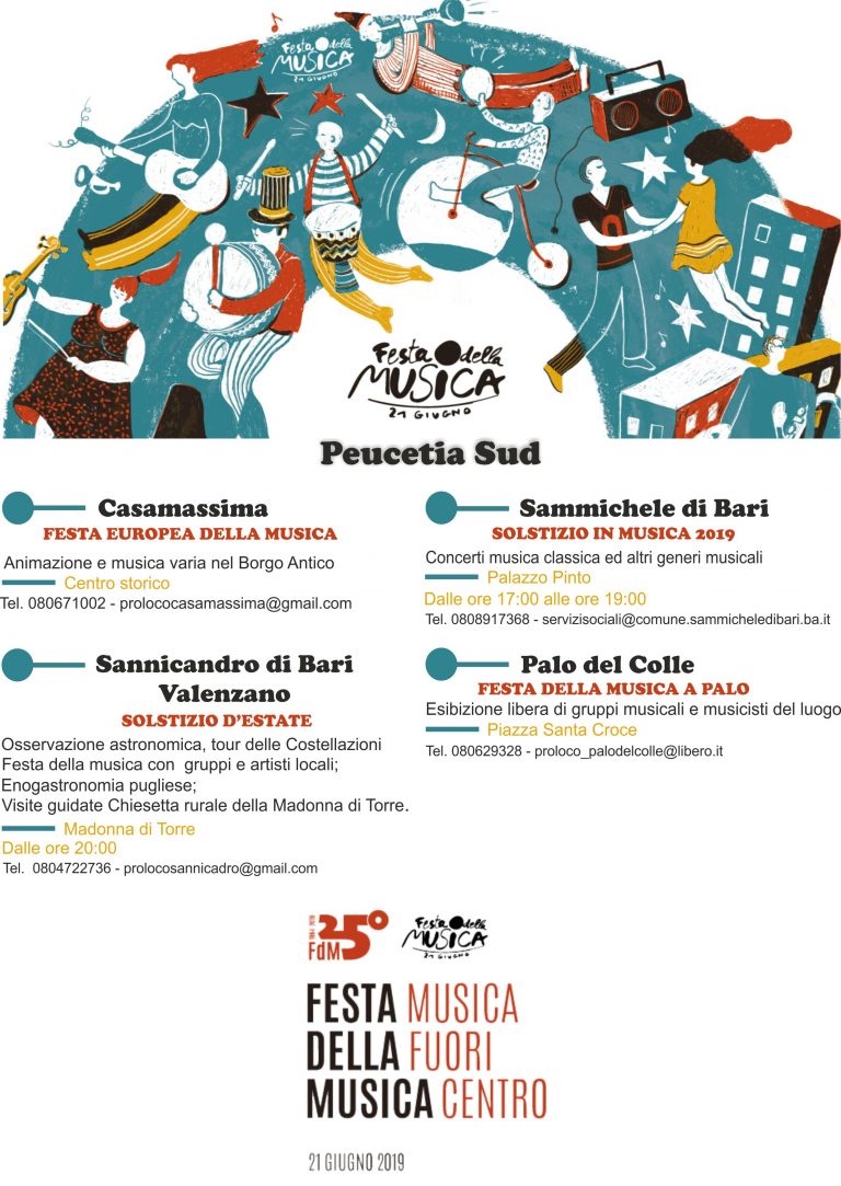 Festa della Musica in Peucetia Sud