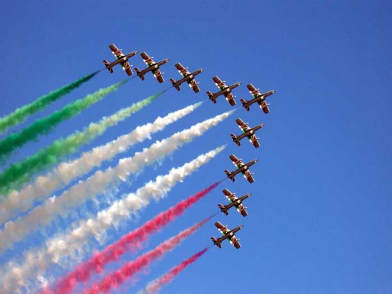 Otranto (LE) – Le Frecce Tricolori per “Otranto in Festa”