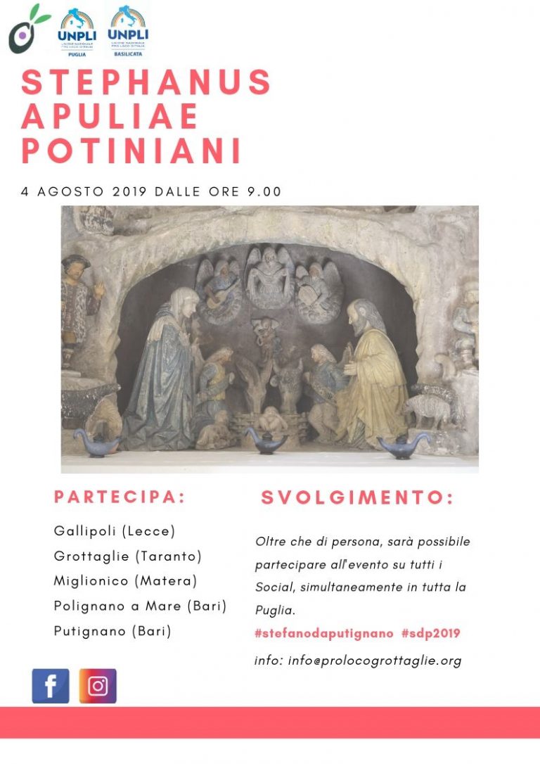 Grottaglie (TA) – Presentazione progetto: Conosci Stefano da Putignano?