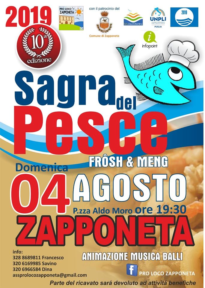 Zapponeta (BAT) – Sagra del pesce