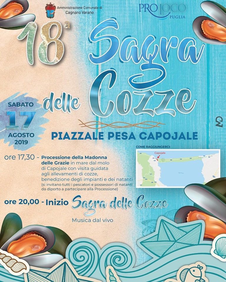 Cagnano Varano (FG) – Sagra delle Cozze a Capojale