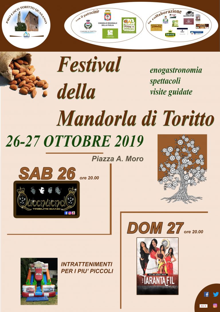 Toritto (BA) – Festival della Mandorla di Toritto