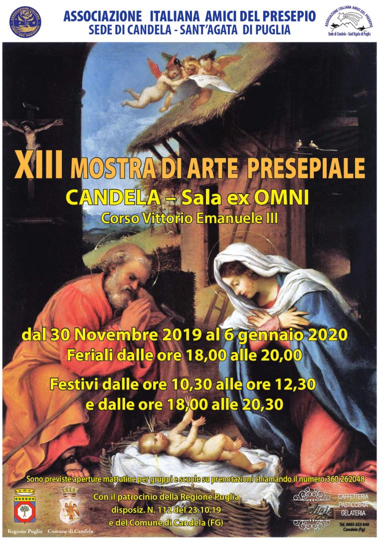 Candela (FG) – XIII Mostra d’arte presepiale