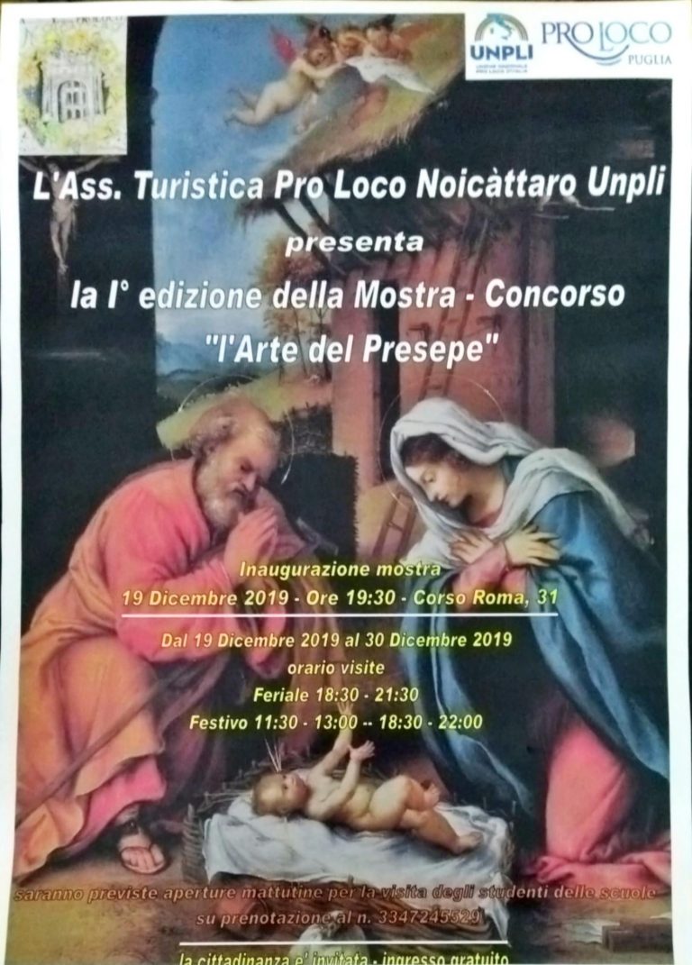 Noicattaro (BA) – 1a edizione “L’arte nel Presepe”