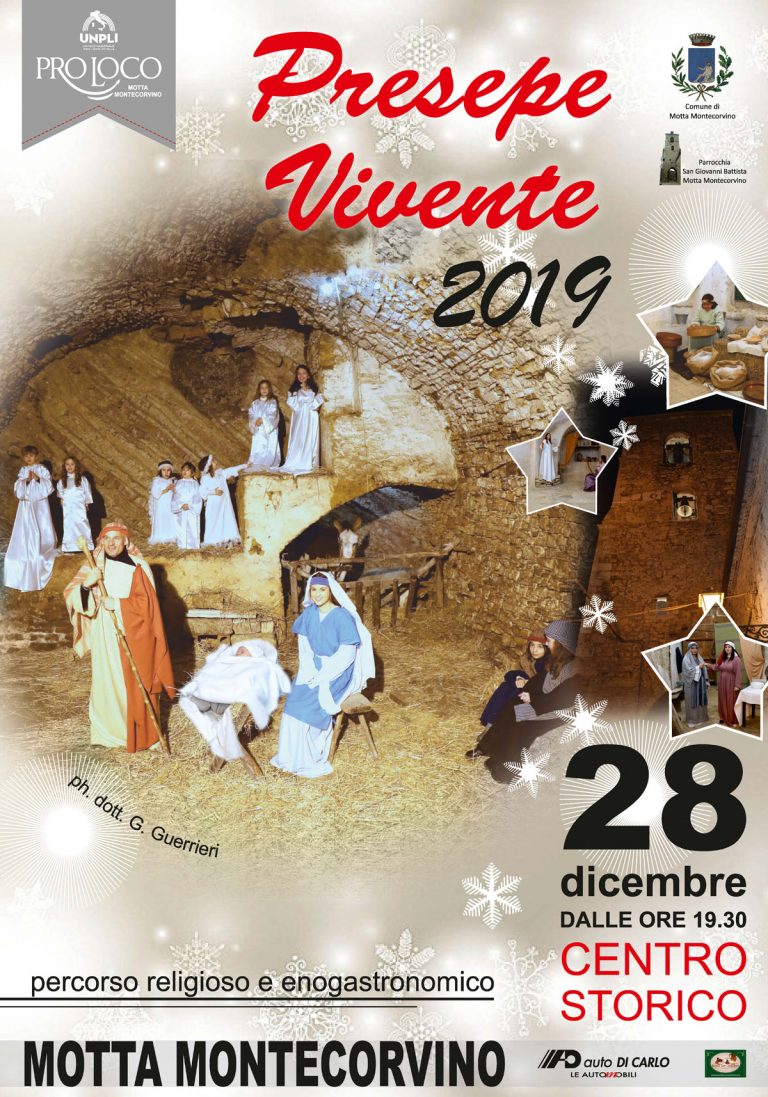 Motta Montecorvino (FG) – Presepe Vivente 2019