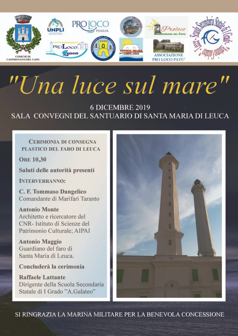 Santa Maria di Leuca (LE) – “Una luce sul mare”