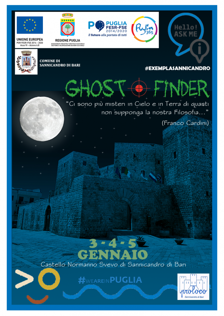 Sannicandro di Bari (BA) – Exempla: il ritorno dei Ghost Finder
