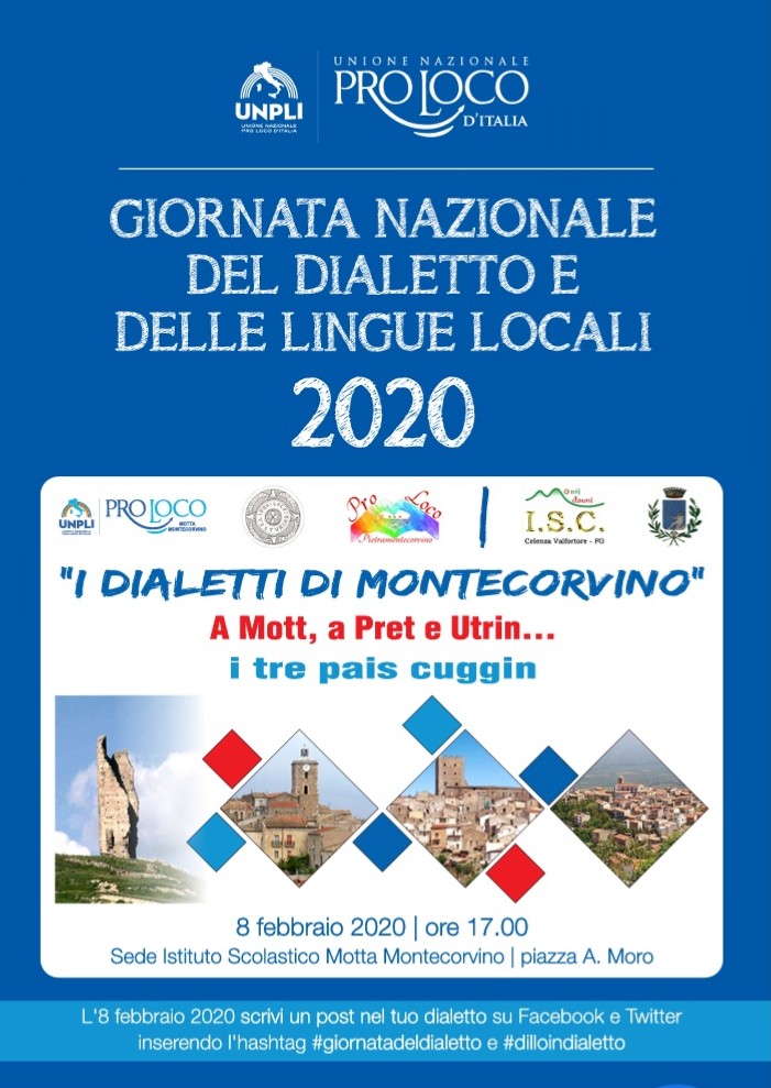 Motta Montecorvino (FG) – Giornata nazionale del dialetto