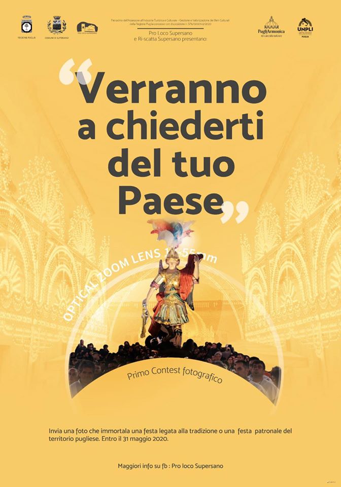 Supersano (LE) – “VERRANNO A CHIEDERTI DEL TUO PAESE”