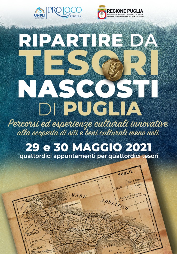 Le Pro Loco pugliesi svelano i “Tesori nascosti” – viaggio alla scoperta delle bellezze celate