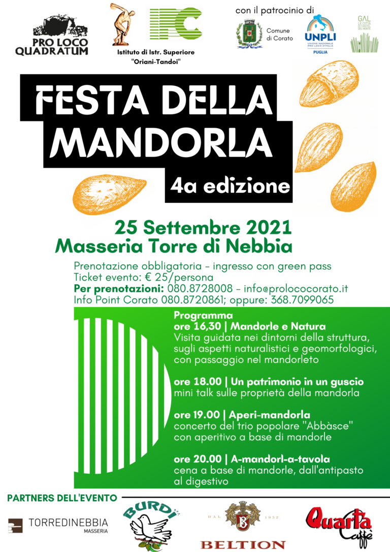 Corato (BA) – Festa della Mandorla 2021