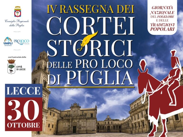 Conferenza stampa Cortei storici di Puglia a Lecce