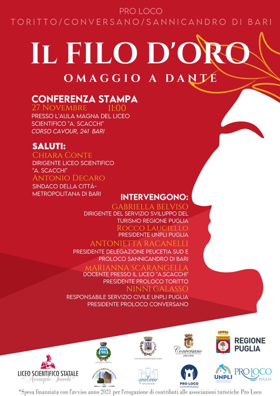 Il filo d’oro – omaggio a Dante Il filo d’oro – omaggio a Dante