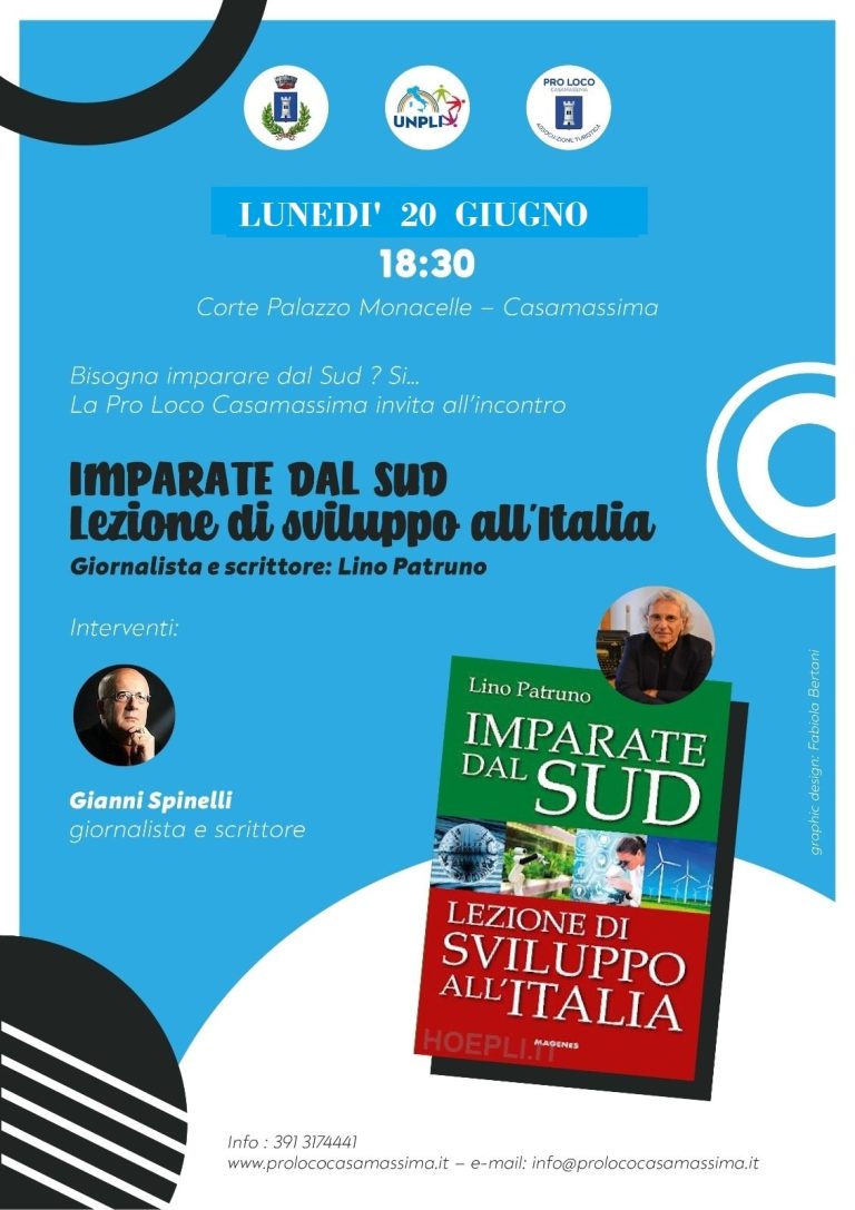 Casamassima (BA) – Presentazione “Imparate dal Sud”