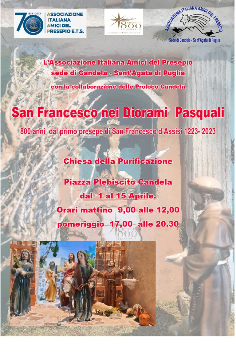 Sant’Agata di Puglia (FG): San Francesco nei diorami pasquali