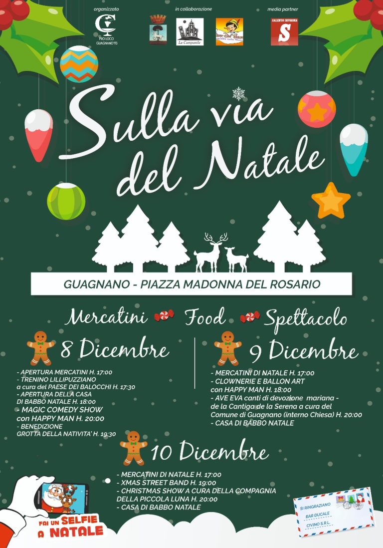 Guagnano (LE): Sulla via del Natale