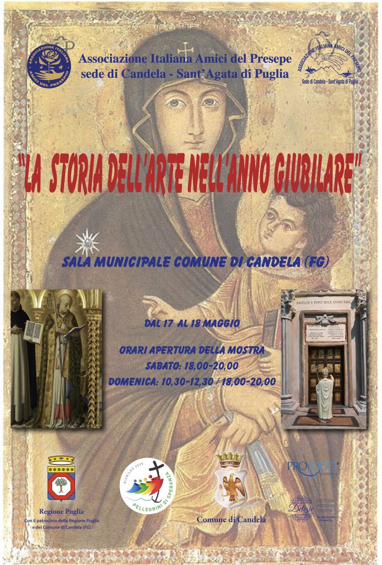 Candela-Sant’Agata (FG): La Storia dell’arte nell’anno giubilare