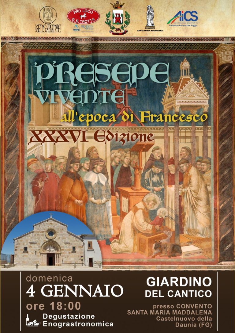 Castelnuovo della Daunia (FG): XXXVI EDIZIONE PRESEPE VIVENTE