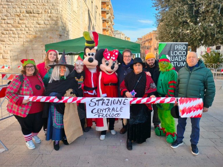 Corato (BA): Martedì 6 gennaio la Befana arriva in Piazza Cesare Battisti