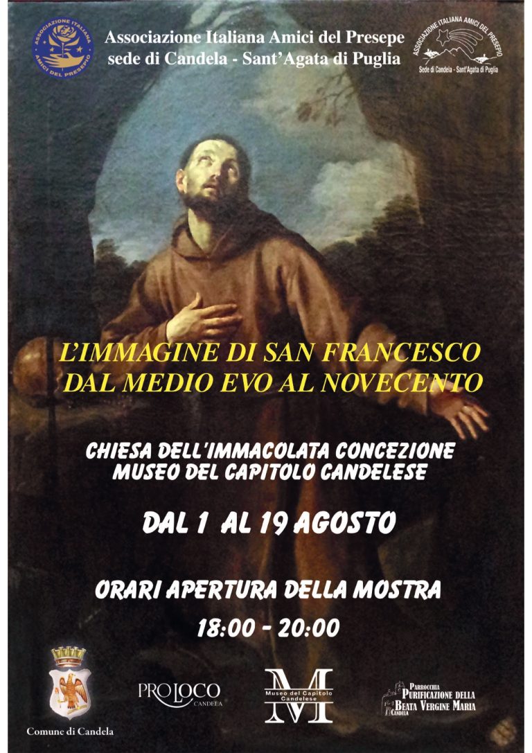 Sant’Agata di Puglia (FG): Mostra sull’Immagine di san Francesco dal Medio Evo al Novecento